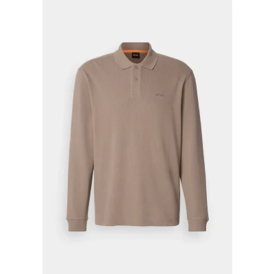Abbildung von BOSS ORANGE Poloshirt »Petempestolong«, mit Knopfleiste