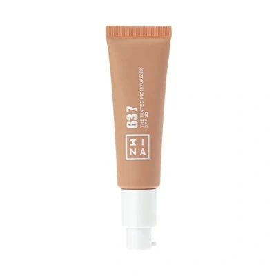 Abbildung von 3ina THE Tinted Moisturizer SPF30 Getönte Tagespflege, Damen, Größe: 30 ml, 637 honey beige