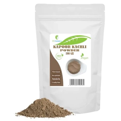 Abbildung von Kapoor Kachli Pulver 100 gr erhöht die Vitalität des Haares, verleiht mehr Volumen und lässt das Haar dicker aussehen