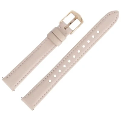 Abbildung von Fossil Uhrenarmband 14mm Leder Pink ES 3988 LB ES3988