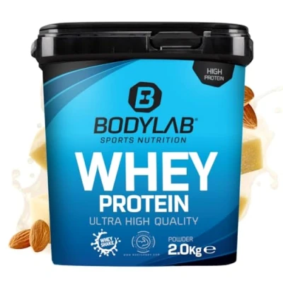 Abbildung von Bodylab24 Whey Protein Pulver, Marzipan, 2kg