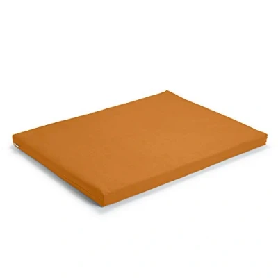 Abbildung von basaho Zabuton Meditationsmatte Biobaumwolle Füllung aus recycelter Wollfaser (Mango)