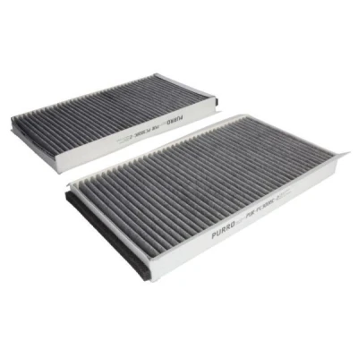Abbildung von PURRO PUR PC3008C 2 Innenraumfilter Aktivkohlefilter 322 170 31 BMW: 5 Touring, Saloon, 6 Coupe