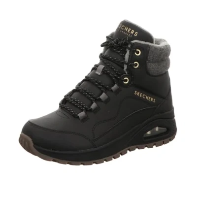 Abbildung von Skechers Damen UNO Rugged Stiefelette, Schwarz, 39.5 EU