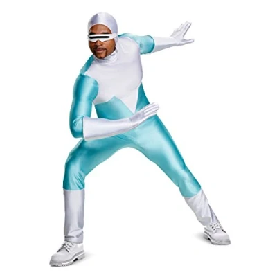 Abbildung von Disguise Herren Frozone Deluxe Adult Costume Kostüme in Erwachsenengröße, Blau, XL (42 46)
