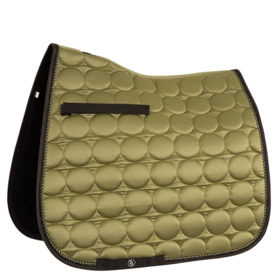 Abbildung von BR Schabracke Satin Dream Dressur Olivgrün Cob