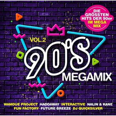 Abbildung von 90s Megamix Vol.2 die Größten Hits