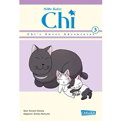 Abbildung von Süße Katze Chi: Chi&#039;s Sweet Adventures 3: Comedy Manga Serie für Kinder ab 8 Jahre mit neuen Abenteuern des niedlichen Kätzchens in Vollfarbe und westlicher Leserichtung