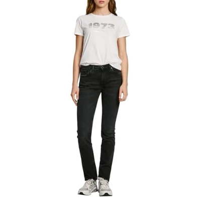 Abbildung von Pepe Jeans Damen Slim Mw Pl204589 Jeans, Blau (Denim xh5), 30W x 32L
