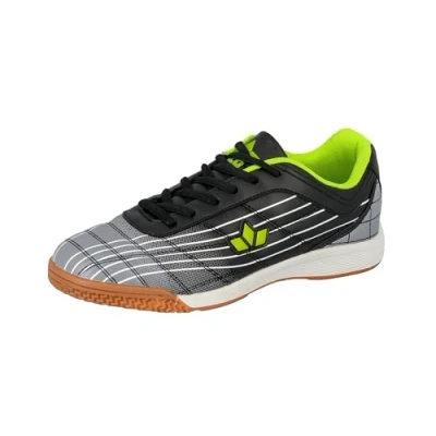 Abbildung von Lico Jungen Rockfield Hallenturnschuhe, Schwarz Grau Lemon, 39 EU