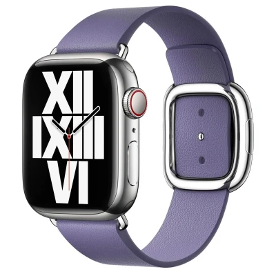 Abbildung von Apple Modern Buckle Watch large 38mm / 40mm 41mm Wisteria ML7C3ZM/A
