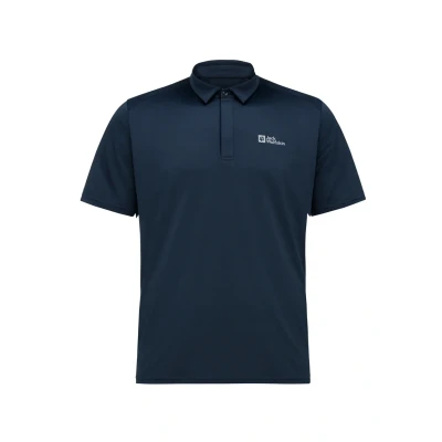 Abbildung von Jack Wolfskin Delgami Poloshirt, Herren, Größe: Large, Night blue
