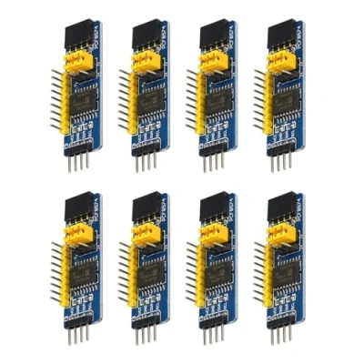 Abbildung von 8 Stück PCF8574 IO Erweiterungsplatine I/O Expander I2C Bus Auswertungs Entwicklungs Modul ist geeignet für Arduino