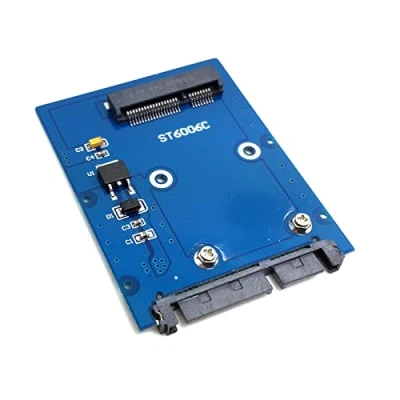 Abbildung von ChenYang schlanker Mini PCI E mSATA SSD auf 6,35 cm SATA 3.0 22 poliger HDD Adapter Festplatte PCBA