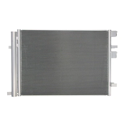 Abbildung von BOSCH 1 986 AD2 268 Klimakondensator mit Stickstofffüllung Trockner, Montageanleitung, ohne Dichtring 12,9mm 8,6mm 530mm R1234yf, R134a