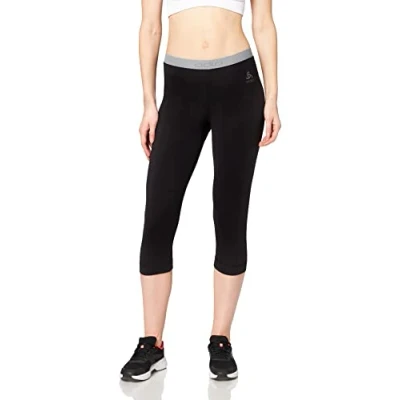 Abbildung von Odlo Damen Funktionsunterwäsche 3/4 Hose 100% MERINO 200 GRAMM, black, XS