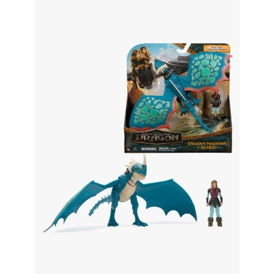 Abbildung von Drachenzähmen leicht gemacht Wikinger &amp; Drache Tödlicher Nadder Astrid Spielset