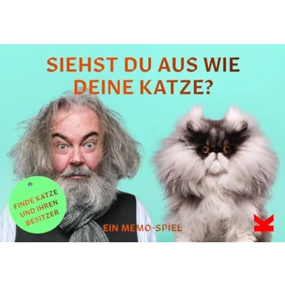 Abbildung von Laurence King Verlag GmbH du aus wie deine Katze? Ein Memo Spiel teal/turquoise green