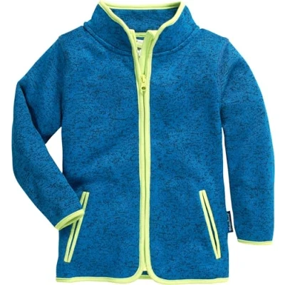 Abbildung von Playshoes Unisex Kinder Fleece Jacke Outdoor Oberteil, blau Strickfleece, 152
