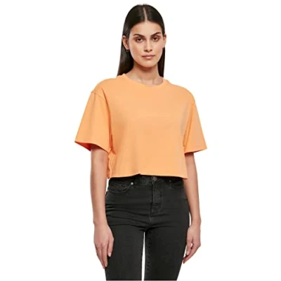 Abbildung von Urban Classics Tshirt basic, Damen, Größe: Medium, Papaya