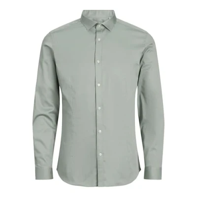 Abbildung von Jack &amp; Jones Premium Jjprparma NOOS Businesshemd, Herren, Größe: Small, Iceberg green