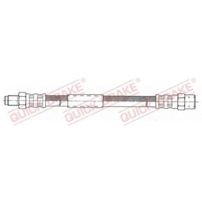 Abbildung von QUICK BRAKE 32.338 Bremsschläuche 223mm M10x1 mit Innengewinde, Außengewinde BMW: 3 Coupe, Saloon, Convertible