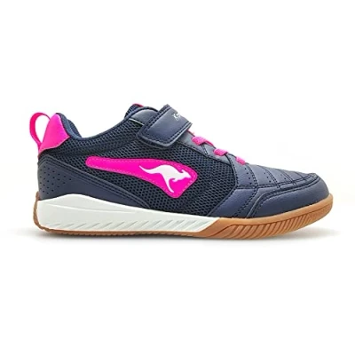 Abbildung von KangaROOS Unisex K5 Flow EV Sneaker, dk Navy/Daisy pink, 38 EU