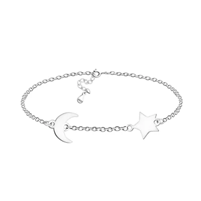 Abbildung von Sofia Milani STAR MOON Armband, Damen, Größe: One Size, Silver