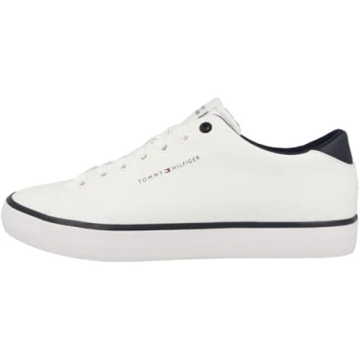 Abbildung von Tommy Hilfiger Herren Sneaker Schuhe, Weiß (White), 44