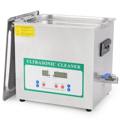Abbildung von stonylab Ultraschallreiniger, Professioneller Allzweck Ultraschallreiniger aus Rostfreiem Stahl mit Digitalanzeige Timer und Wärmesteuerung für Labor 220V, 10L