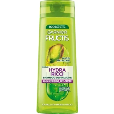 Abbildung von Garnier Fructis Definition Shampoo für gewelltes bis lockiges Haar, Anti Frizz, weiches und strahlendes Hydra Locken, 250 ml