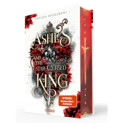 Abbildung von the Ashes and Star Cursed King (Crowns of Nyaxia 2): Dramatische Romantasy in düsterem High Fantasy Setting Luxusausgabe mit Lesebändchen