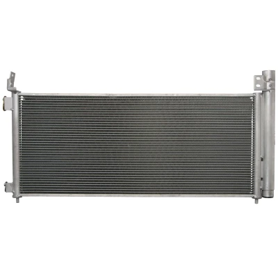 Abbildung von BOSCH 1 986 AD2 480 Klimakondensator mit Stickstofffüllung Trockner, ohne Montageanleitung, Dichtring 15,5mm 10,2mm 710mm R1234yf, R134a