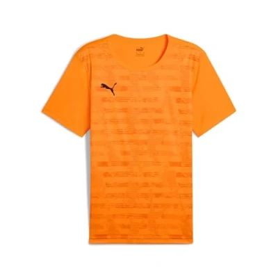 Abbildung von Puma Individual RISE Graphic Sport Tshirt, Herren, Größe: Large, Heat fire