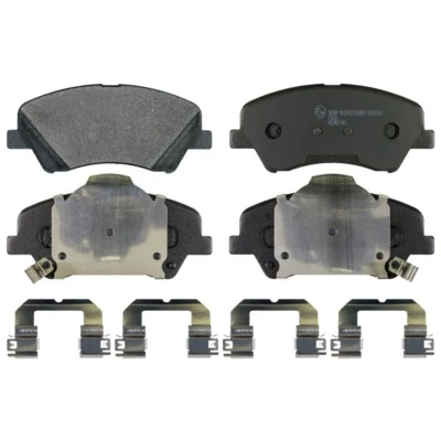 Abbildung von BLUE PRINT ADG042175 Bremsbelagsatz Vorderachse mit akustischer Verschleißwarnung Anti Quietsch Blech HYUNDAI: i20 II Hatchback, Coupe
