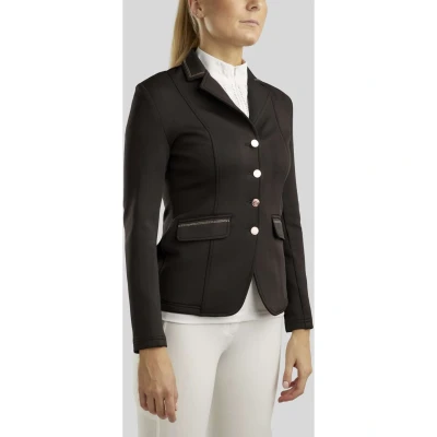 Abbildung von Rebel Turnierjacket Rosegold Crystals SchwarzVerkauft von Agradi
