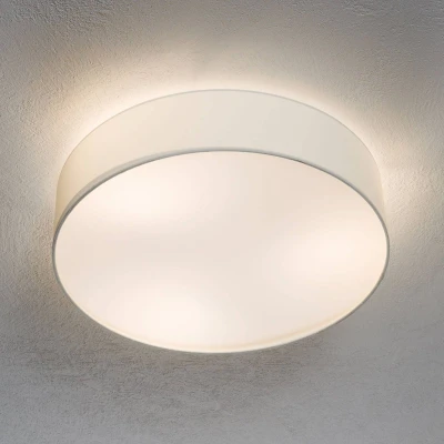 Abbildung von EGLO Deckenleuchte »PASTERI«, 3 flammig, Leuchtmittel E27 wechselbar ohne Leuchtmittel, aus Textil und Kunststoff, Flurlampe Decke, E27, Ø 57 cm