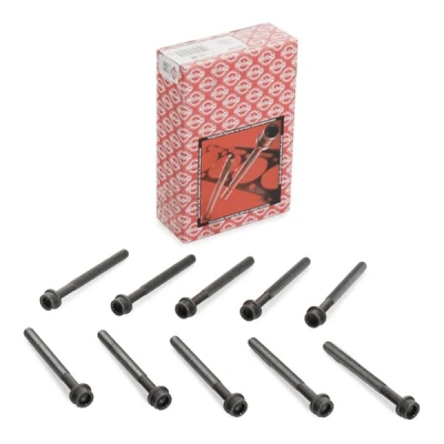 Abbildung von ELRING 323.300 Zylinderkopfschraubensatz Innenvielzahn AUDI: A5 B8 Convertible, A3 Sportback, Coupe, VOLKSWAGEN: Polo V Hatchback, Golf 7