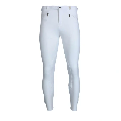 Abbildung von HKM Reithose Basic Herren Weiß 54