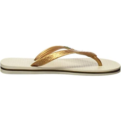 Abbildung von Ipanema Damen CLAS Brasil II Fem Zehentrenner, 8010 beige/Gold, 37 EU