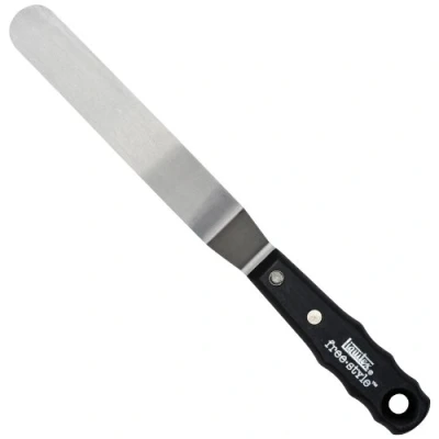 Abbildung von Liquitex 109917 Professional Malmesser mit einer gebürsteten rostfreien Metallklinge für Acrylfarben oder Ölfarben XXL Nr.17