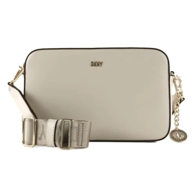 Abbildung von DKNY Women&#039;s Bryant Medium Flap Camera Bag, Pebble