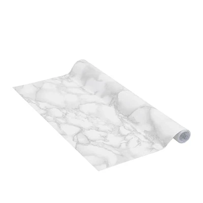 Abbildung von Venilia Klebefolie Marmor Grau Marmoroptik 45 cm x 1,5 m, Stärke 95μ selbstklebende Möbel Folie, Dekofolie, Tapete, Küchenfolie ohne Phthalate Made in EU