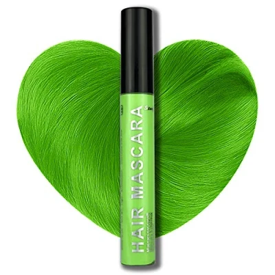 Abbildung von Stargazer Neon Green UV Reactive Hair Mascara Wash Out Color