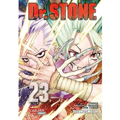 Abbildung von Dr. Stone 23: Verrückte Abenteuer, Action und Wissenschaft!