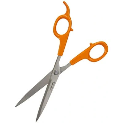 Abbildung von Fiskars Haarschere, Gesamtlänge: 17 cm, Qualitätsstahl/Kunststoff, Classic, 1003025