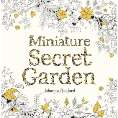 Abbildung von Miniature Secret Garden: A pocket sized coloring book for adults
