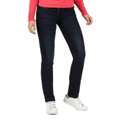 Abbildung von Timezone Damen TahilaTZ Straight Jeans, Blau (Noble Blue Wash 3787), 29W /34L