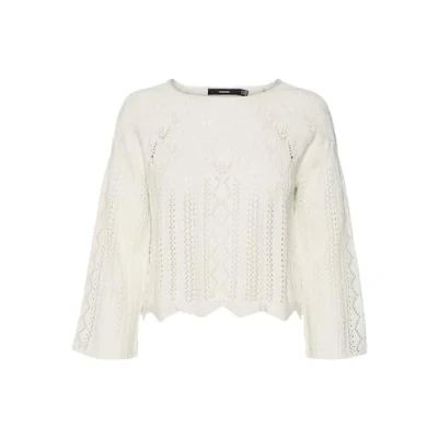 Abbildung von Vero Moda Vmginger 3 4 Boatneck GA NOOS Strickpullover, Damen, Größe: XS, Birch