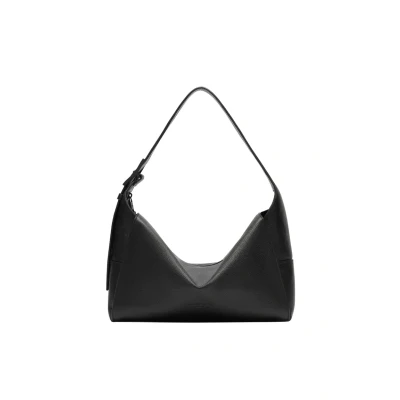 Abbildung von Liebeskind Berlin LOU SMALL PEBBLE Hobo M, black M